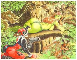 harley quinn from batman (series) by budd root