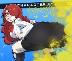 atlus fart fart_cloud kirijou_mitsuru mitsuru_kirijo persona persona_3 tagme xee xeenitsu zeeny