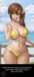 1girls animated appearing_clothes areolae beach bikini bikini_bottom bikini_top breasts brown_hair comic curvaceous curvy_female curvy_figure dead_or_alive dead_or_alive_xtreme_venus_vacation disappearing_clothes embarrassed embarrassed_nude_female enf erect_nipples female_focus female_only female_orgasm forced_clothes_wearing forced_orgasm garter_belt garter_straps high_resolution huge_breasts humiliation lactating lactation lactation_without_expressing long_hair looking_at_viewer meekohopanes milk misaki_(doa) naked navel_piercing nipples no_pubic_hair nude nude_female ocean orgasm pink_nipples projectile_lactationbreast_expansion public public_humiliation public_nudity pussy pussy_juice reality_revision reality_revision_rape reality_revision_rape_series sfw shaved_pussy smile solo_female solo_focus squirting_milk stockings story suddenly_naked text thighhighs vibrator vibrator_in_pussy vibrator_in_thighhighs voluptuous voluptuous_female water yellow_bikini