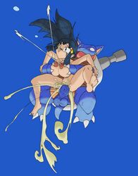 barefoot blastoise blue_background blue_eyes blue_hair breasts cheek_bulge cum cum_inside dawn_(pokemon) drowning feet female frontierbrain high_resolution human interspecies lactation male male_pokemon/female_human nintendo nipples nude pokemon pokemon_(anime) pokephilia rape soles stomach_bulge straight straight_hair toe_spread toes turtle underwater water