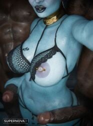 asari from bioware by supernovax