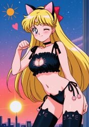 minako aino from adult swim by airetromonger