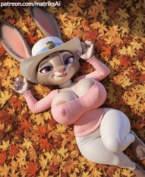 judy hopps from zootopia by matriksai