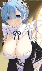 rem (re:zero) from re:zero kara hajimeru isekai seikatsu by ntenebrae