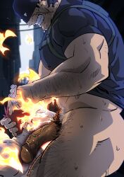 endeavor (my hero academia) from boku no hero academia by unspoken (firebreath110)