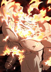 endeavor (my hero academia) from boku no hero academia by unspoken (firebreath110)