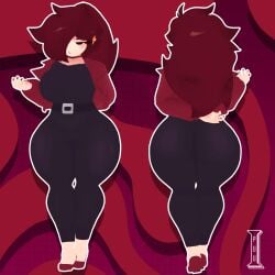 girlfriend (friday night funkin) from fnf by ipuuipuu