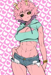 mina ashido from my hero academia by parallaxfused