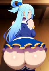 aqua (konosuba) from kono subarashii sekai ni shukufuku wo!