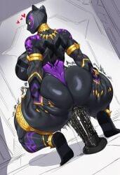 1girls ai_generated big_breasts black_panther_(marvel) black_panther_(shuri) clothed clothing color dildo dildo_in_pussy female female_focus female_only fit_female hi_res huge_breasts large_breasts marvel marvel_tokon:_fighting_souls massive_breasts masturbation muscles muscular muscular_female muscular_legs muscular_thighs pussy pussy_juice sex_toy sexy sexy_female shuri_(marvel) solo solo_female suit tall thick_thighs voluptuous voluptuous_female