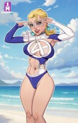 invisible woman from marvel by onemienix