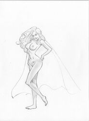 dc keith_dotson monochrome supergirl tagme