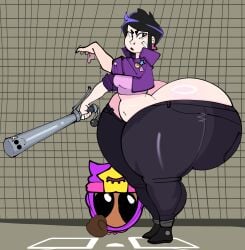 bibi (brawl stars) from brawl stars by elpiromanias