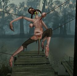 female gore left_4_dead_2 nightmare_fuel soemele spitter tagme zombie