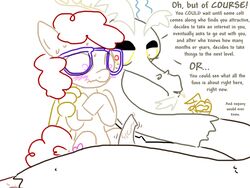 discord_(mlp) female friendship_is_magic male monochrome my_little_pony smooth_skin twist_(mlp)