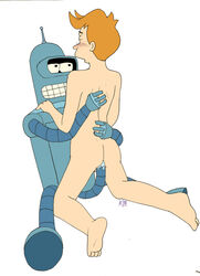 2boys bender_bending_rodriguez futurama gay lol_trace male male_only nude philip_j_fry tagme yaoi