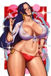 big_breasts boa_hancock female female_only huge_breasts joylewds one_piece