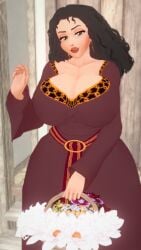 1girls 3d ass big_ass big_breasts breasts bust busty curvaceous curvy curvy_figure dark_hair digital_media_(artwork) disney disney_princess disney_villains female female_focus hips hourglass_figure huge_ass huge_breasts human kaoskatsu large_ass large_breasts legs light-skinned_female light_skin mature mature_female milf mother_gothel slim_waist tangled thick thick_hips thick_legs thick_thighs thighs top_heavy villain villainess voluptuous waist wide_hips