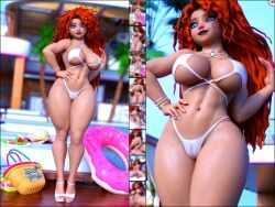 1girls 3d ass big_ass big_breasts blue_eyes brave breasts bust busty chest curvaceous curvy curvy_figure disney disney_princess female female_focus hips hourglass_figure huge_ass huge_breasts human large_ass large_breasts legs light-skinned_female light_skin lips mature mature_female merida pixar princess slim_waist thick thick_hips thick_legs thick_thighs thighs upper_body urqqurqq voluptuous voluptuous_female waist wide_hips wide_thighs