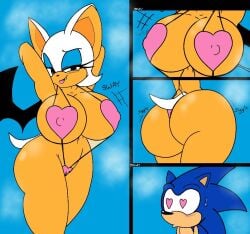 1girls 2024 anthro anthro_only ass bikini breasts female furry huge_ass huge_breasts roga14 rouge_the_bat skylarj832 sonic_(series) sonic_the_hedgehog sonic_the_hedgehog_(series)