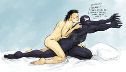 2boys daken_akihiro dark_avengers gay male male_only marvel marvel_comics monster_boy nude spider-man_(series) venom venom_(marvel) x-men yaoi