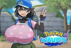 female pokemon protagonist from game freak by bigger & better