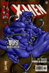 2007 anthro beast_(x-men) furry hank_mccoy male_only marvel nude solo solo_male soto tagme tentacle x-men