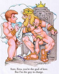 2boys armband balls ballsack beard beard_stubble blonde_hair bracers brown_hair chest_hair crown dangling_testicles deity erect_nipples eros european_mythology excessive_foreskin facial_hair flaccid_penis foreskin gerard_donelan god greek_mythology hand_on_chest holding_penis human humor hyper_foreskin intact jewelry large_balls large_penis long_foreskin long_hair_male long_penis low_hanging_balls male male_nipples male_only male_pubic_hair manly masculine mature_male muscular muscular_male mythology naked_footwear naked_with_shoes_on olympus penis penis_size_comparison penis_size_difference pubes public_domain rapist rapist_real rings royalty sandals scrotum testicles throne uncut unretracted_foreskin wings yaoi zeus