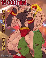 alex_(street_fighter) bara capcom creed male male_only multiple_males muscles street_fighter street_fighter_iii street_fighter_iii:_3rd_strike street_fighter_iii_(series) street_fighter_v tagme yaoi zangief