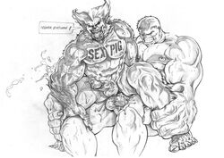 beast (x-men) from hulk (series) by kupopo