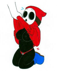 shy gal from mario (series) by pandemoniumincarnate