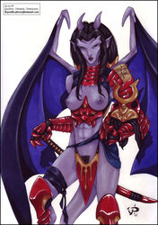 armed disney erotic_costume functionally_nude gargoyles nipples sora_(gargoyles) tactical_nudity tagme vp