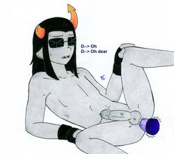 equius zahhak from homestuck by pandemoniumincarnate