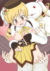 kyuubee mahou_shoujo_madoka_magica tagme tomoe_mami