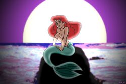 1990s 1997 20th_century ariel ben_(artist) disney mermaid nipples the_little_mermaid