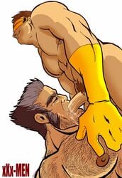 2boys cyclops_(x-men) gay human james_howlett male male_only marvel multiple_males mutant scott_summers wolverine_(x-men) x-men xxx-men yaoi