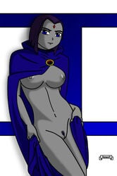 dc dc_comics rachel_roth ranwolf raven_(dc) straight_hair tagme teen_titans