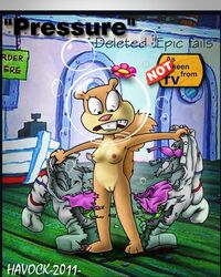 sandy cheeks from nickelodeon by havock