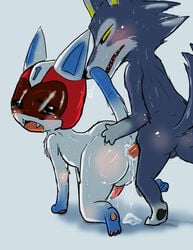 anal anal_sex animal_crossing artist_request ass balls blush doggy_style furry gay kid_cat_(animal_crossing) lobo_(animal_crossing) male_only nintendo penis source_request year_request