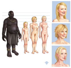 amanda_seyfried dark-skinned_male kristen_bell monkeybeard rachel_nichols tagme