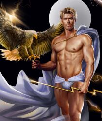 1boy abs actor biceps bulge carlos_gzz caucasian caucasian_male celebrity greek_mythology in_character kellan_lutz male male_only muscles muscular muscular_male mythology pecs shirtless_male solo solo_male zeus zeus_(mythology)