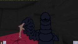 animated art black_body black_insides brown_hair cum cumming digestion erection femboy femboy_focus fresh_and_lost gameplay gui human internal internal_view internal_vore male monster_vore naked_femboy naked_male oral_vore orange_eyes pixel pixel_animation saliva screencap shawn_(fresh_and_lost) soft_vore sound swallowing tagme video vore worm yakuman_player_(artist)