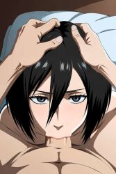mikasa ackerman from attack on titan by artist request
