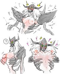 breasts diaboromon digimon human milk nipples