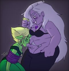 amethyst (steven universe) from cartoon network by zippitydont