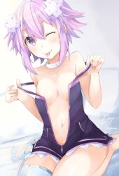 bimmy choujigen_game_neptune neptune_(neptunia) neptunia_(series) tease