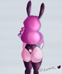 1girls ass bunny_costume bunnysuit female female_only fnf_(full_comfort_style) fnf_sarvente_(full_comfort_style) friday_night_funkin friday_night_funkin_mod full_comfort mid_fight_masses sarvente_(demon_form) sarvente_(dokki.doodlez) sarvente_(friday_night_funkin) succubus tagme thick_thighs