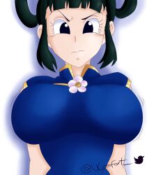 1girls big_breasts breasts dragon_ball dragon_ball_super female female_only full_comfort tagme yurin