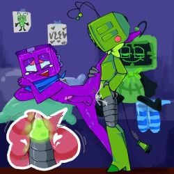 anal anthro anthro/anthro artwork_(digital) blushcrunch_studio boxten_(dandy's_world) cum_in_ass cum_inside cumming_together dandy's_world duo for_a_head futa/male futa_on_male futanari glowing_penis_tip inside_view machta nude roblox robot sidefuck tv_head vee_(dandy's_world) x-ray
