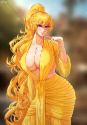 yang xiao long from rwby by xlth